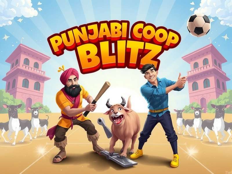 Punjabi Coop Blitz Game Cover